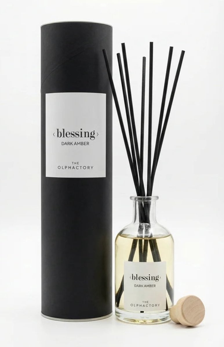 The Olphactory Luxe Geurstokjes Fragrance Diffuser Blessing Dark Amber