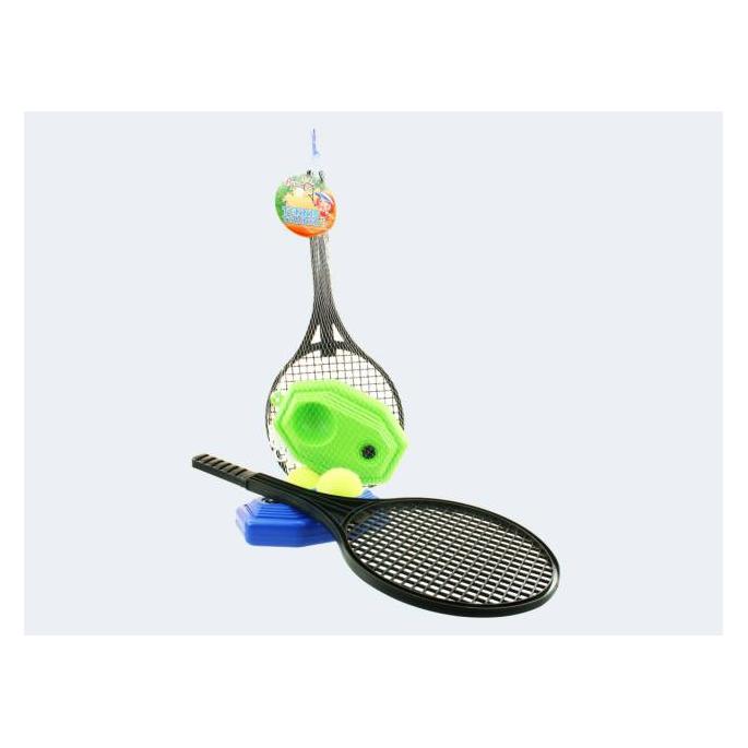 Toi-Toys - Tennis Coach in einem Netzbeutel, 2 sortiert, 64791z, Mehrfarbig (64791)