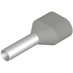 Weidmüller Aderendhülse Zwilling H2,5/19T ZH GR