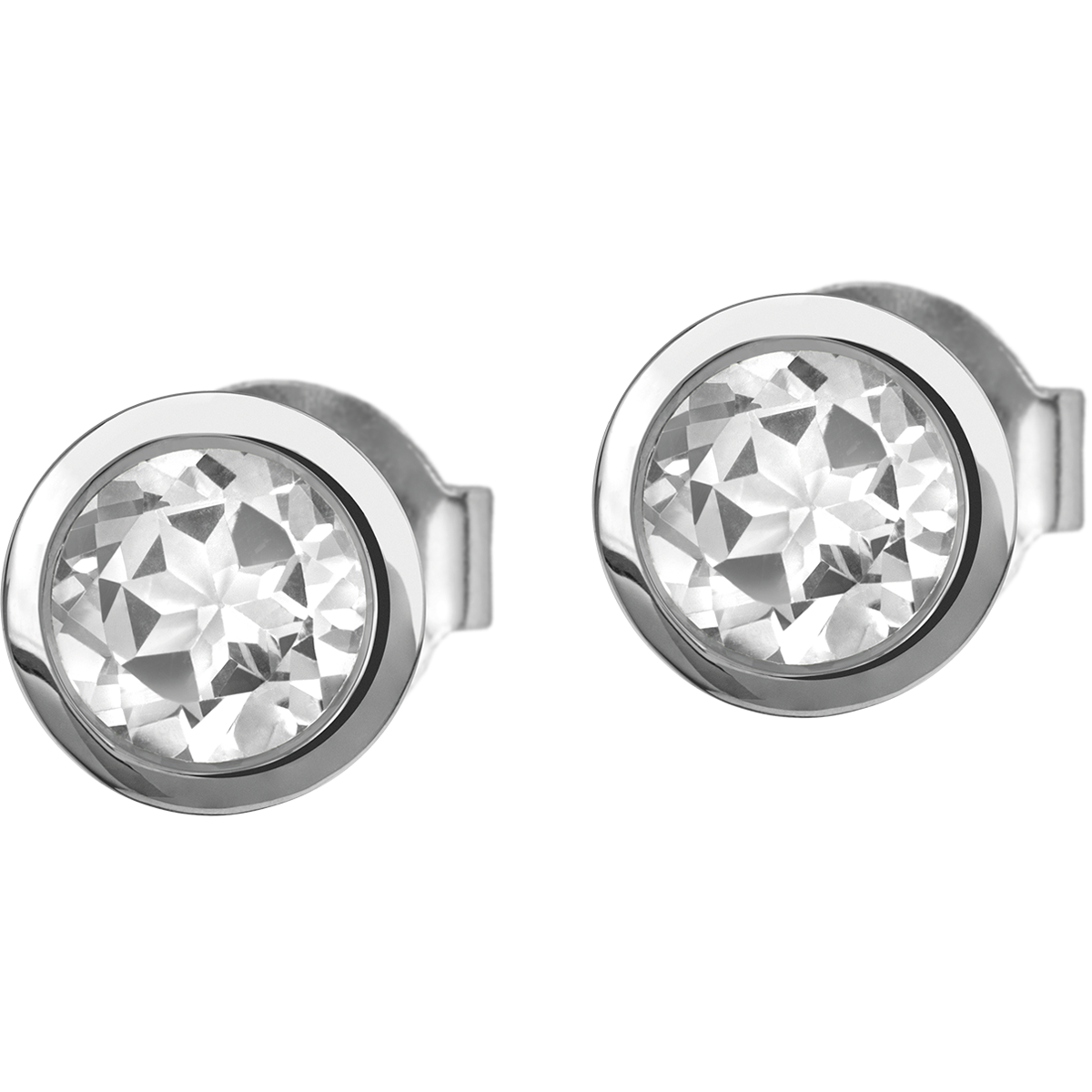 Jacques Lemans Ohrstecker Sterlingsilber mit Zirkonia