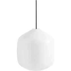 HAY, Pendelleuchte, - Aspekt Buoy Glass Pendant - 300 - Soft Black Cord Set