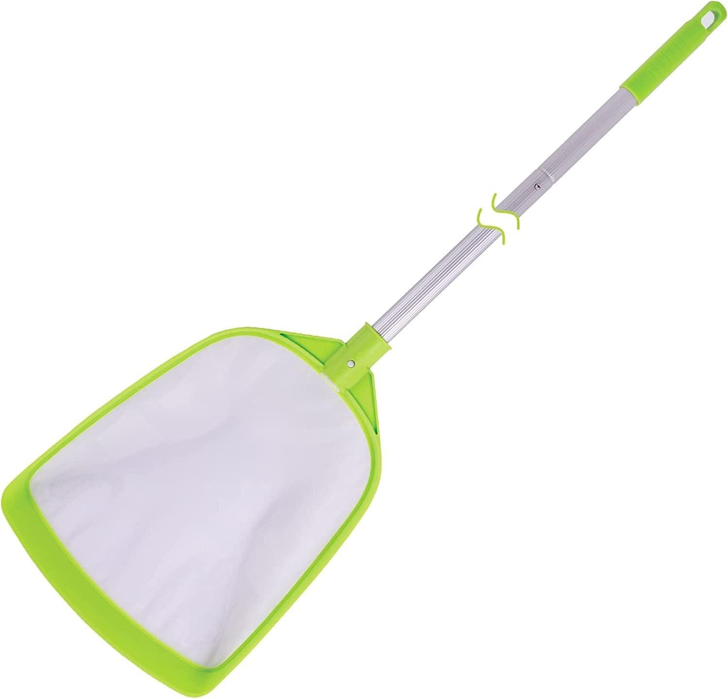 Landing Net voor Zwembaden met Aluminium Handvat, 142 cm