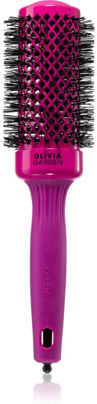 Olivia Garden Expert Shine Hot Pink brosse séchage pour cheveux longs 45 mm 1 pcs