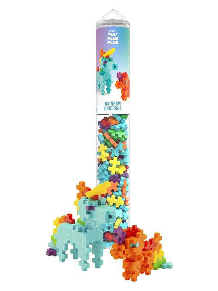 PLUS PLUS Kreativ-Bausteine "Einhorn" - ab 5 Jahren - onesize