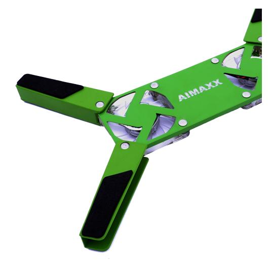 Aimaxx NCP 1 notebook cooling pad (12") Green (ENVIXTRA NCP 1)
