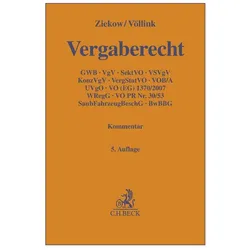Vergaberecht, Fachbücher von Uwe-Carsten Völlink, Jan Ziekow