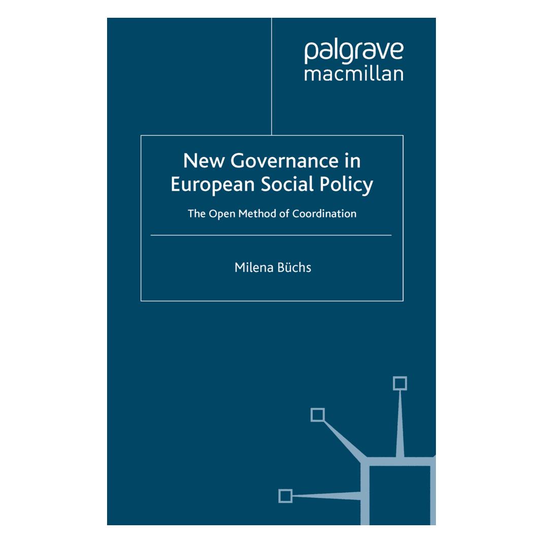 Springer New Governance in European Social Policy (Englisch, Softcover, Milena Büchs) (55822364)