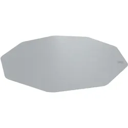 Floortex FR121001009R Cleartex 9mat klar 96 x 98 cm aus Polycarbonat für alle harten Böden