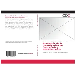 Editorial Académica Española Promoción de la Investigación en Contaduría y Administración