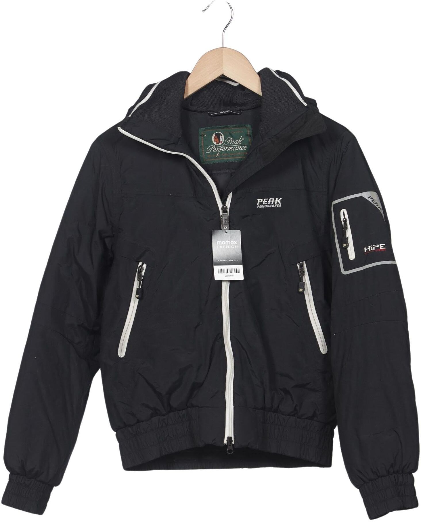 Peak Performance Damen Jacke, Schwarz, Gr. M, Synthetik / Tex / Membran - Second Hand