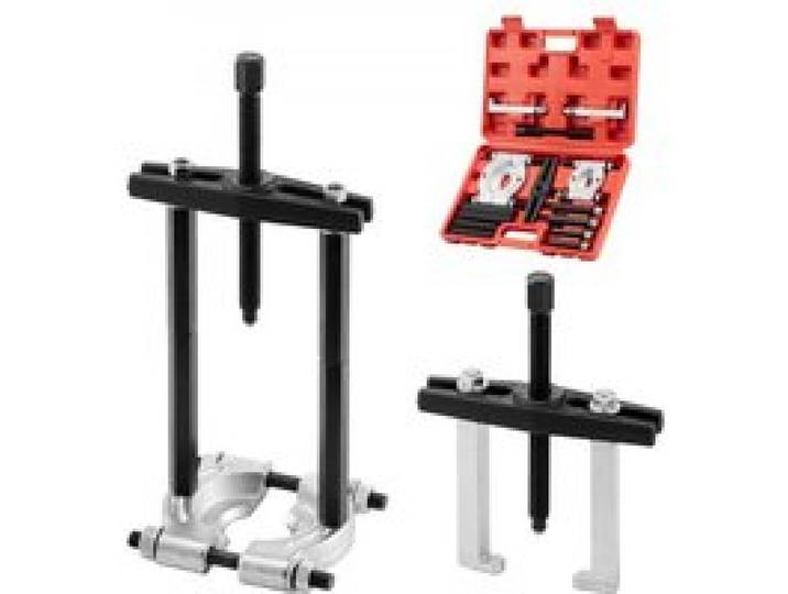VEVOR Kit d'Extracteurs de Roulement 14PCs, Arrache Roulement Capacité de 5 tonnes avec Mâchoires de 50 et 70 mm, Kit d’Outils d'Extraction avec Étui, pour Réparation Automobile Atelier Garage