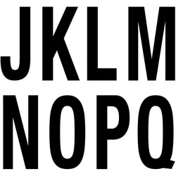 EVN Hausnummer Buchstaben J-Q - für TECTUM NEXT LR66JQ