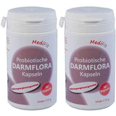 Probiotische Darmflora Kapseln MediFit 2x 2x60 St