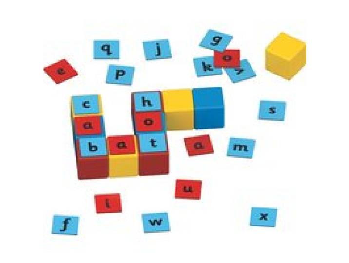 GEOMAG Magicube « Clips pour former des mots 55 »