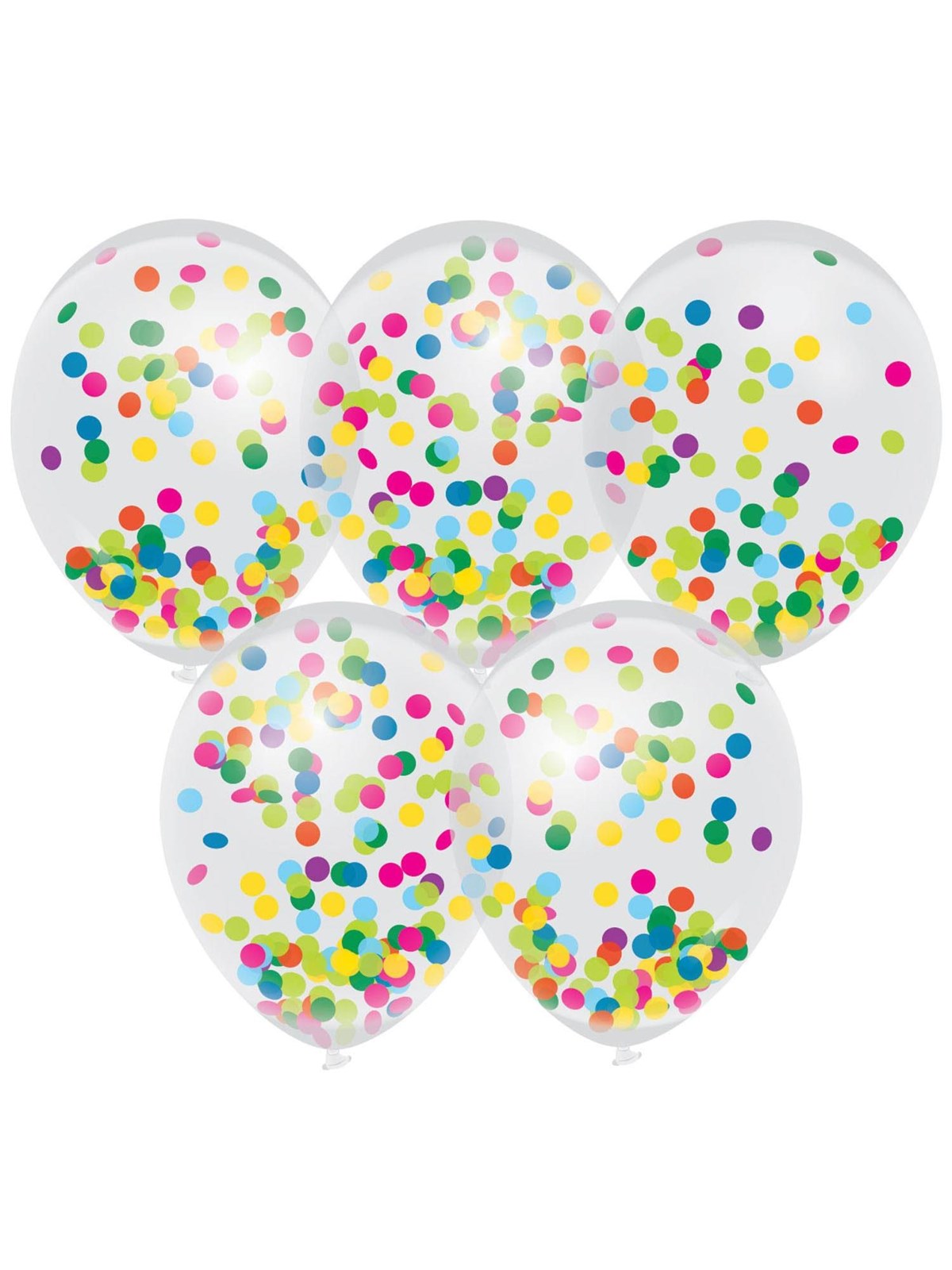 Haza Witbaard Confetti Balloons Color 5pcs.