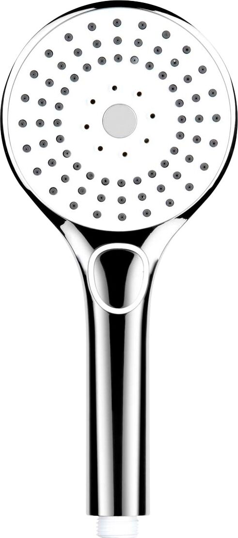 Handbrause ADOB "Maestral III weiß", weiß (weiß, chromfarben), B:11cm H:25cm T:2,8cm, Duschköpfe, Handbrause, 11 cm