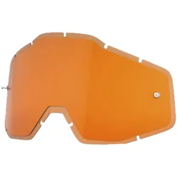 100%, Motorradhelm Zubehör, HD persimmon, antifog behandelt
