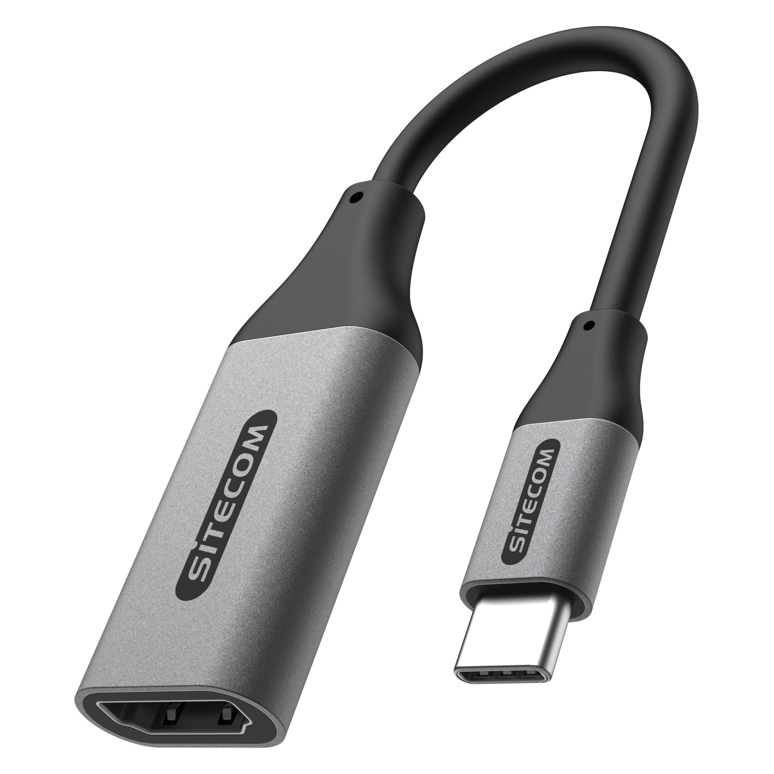 Sitecom AD-1002 USB-C zu HDMI 2.0 Adapter (HDMI) (AD-1002)