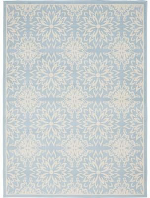 Nourison Jubilant Floral Medallion Area Rug
