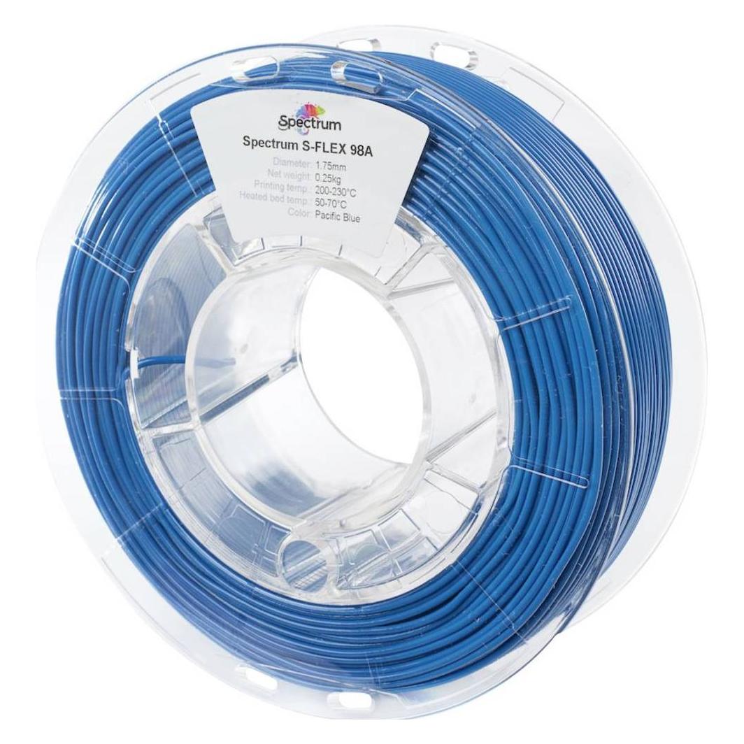 Spectrum Filaments 80525 S-Flex 98A Filament Flexibles Filament flexibel, chemis (250 g, 1.75 mm) (80525)