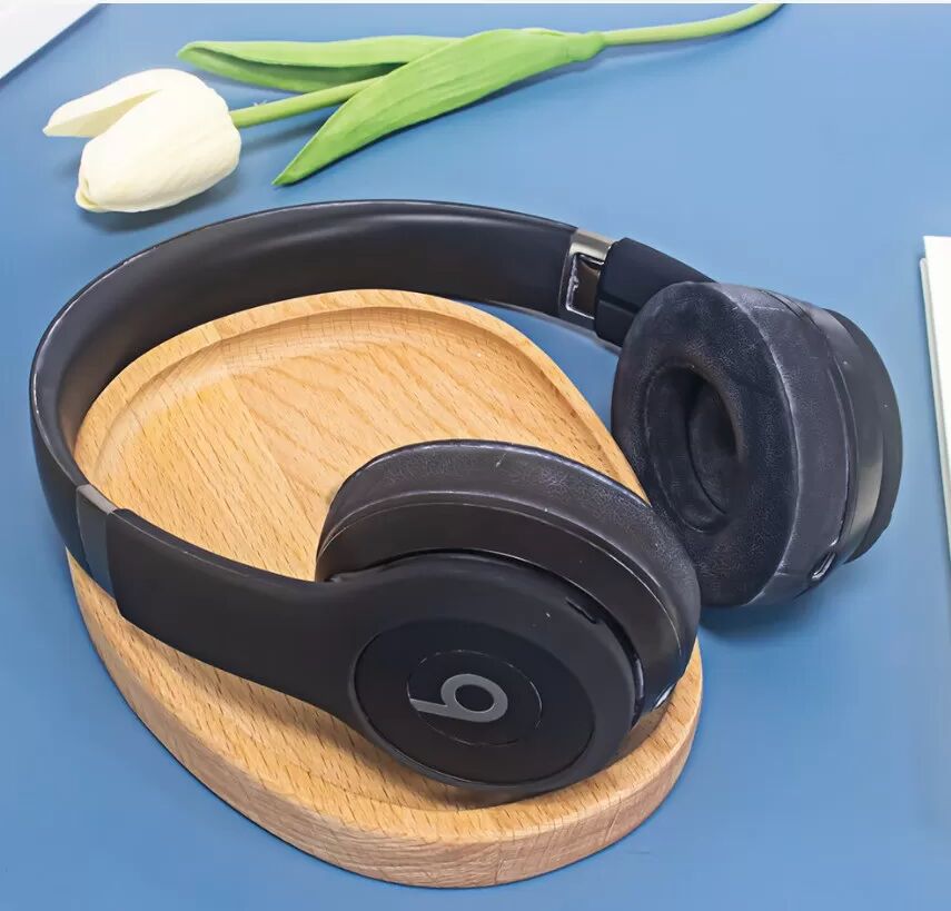 INF Silikon Schutzhülle für Beats Solo 4 Kopfhörer - Optimaler Schutz Schwarz