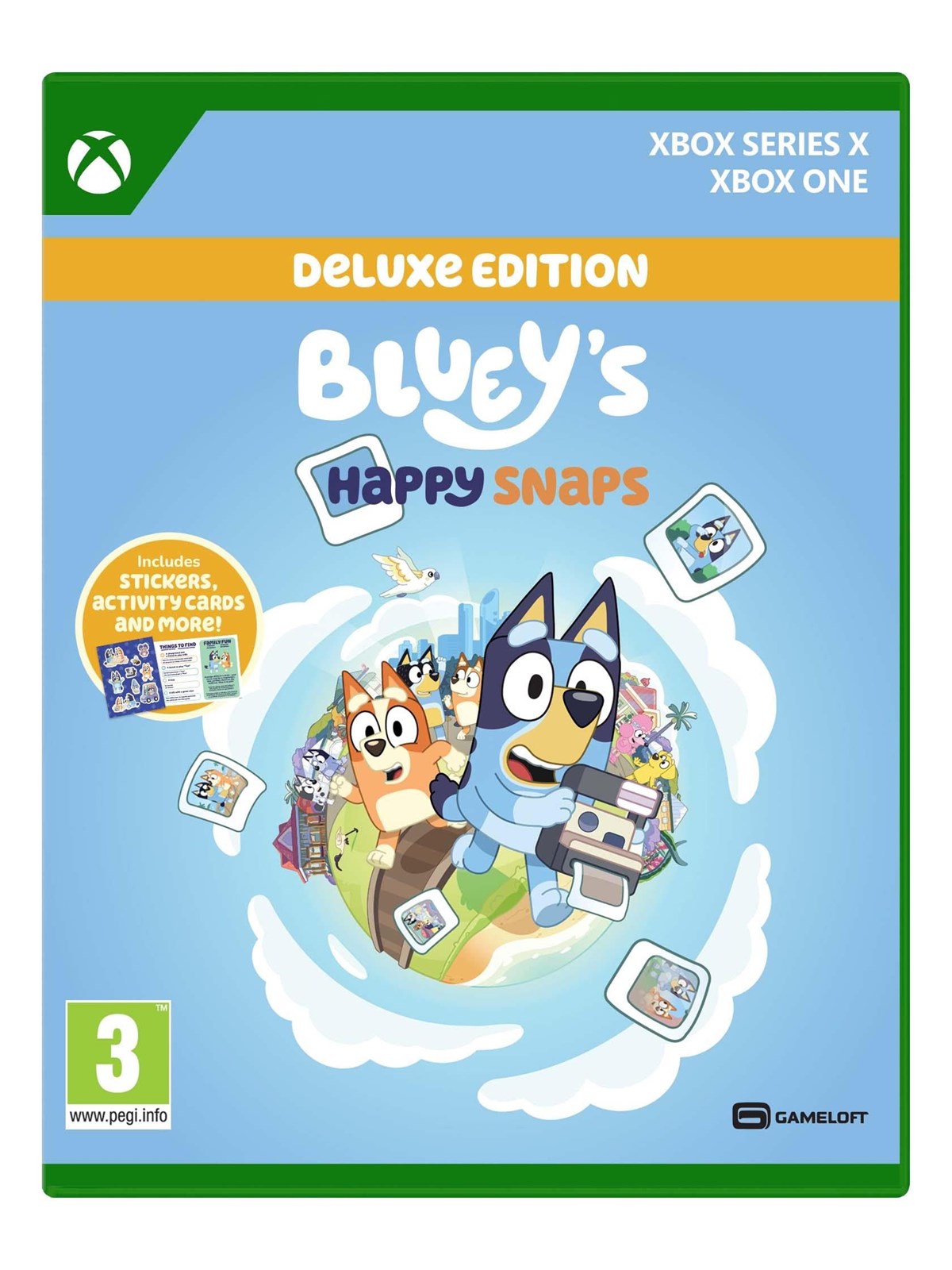 Bluey's Happy Snaps (Deluxe Edtion) - Microsoft Xbox Series X - Abenteuer - PEGI 3