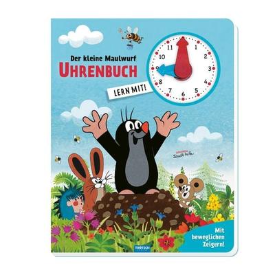 Trötsch Der kleine Maulwurf Uhrenbuch, Gebundene Ausgabe von , Trötsch Verlag GmbH & Co. KG, 978-3-9880214-1-0
