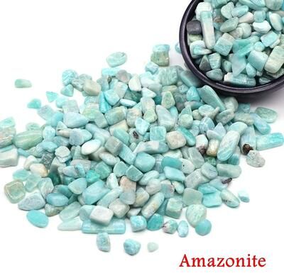 Uplift Picks Natural Agate Crystal Chips Stone Gravel For Aquarium Decor And Crafts amazonite 20g