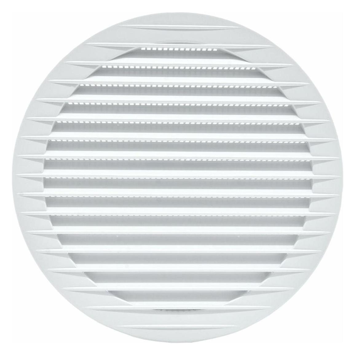 EDM Lüftungsgitter 87721 Weiss Ø 15 cm (49395159)