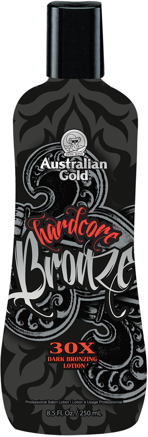 AUSTRALIAN GOLD Hardcore Bronze 30x Dark Bronzing Lotion 250ml