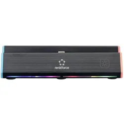 Renkforce RF-DSNS-300 Docking Station Nintendo Switch (Switch), Weiteres Gaming Zubehör, Blau, Schwarz