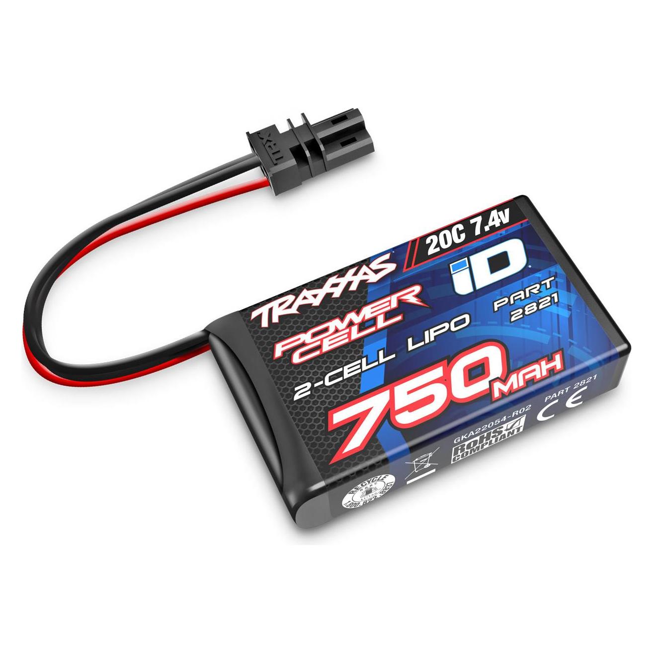 Traxxas LiPo-Akku (750 mAh, 7.40 V) (TRX2821)