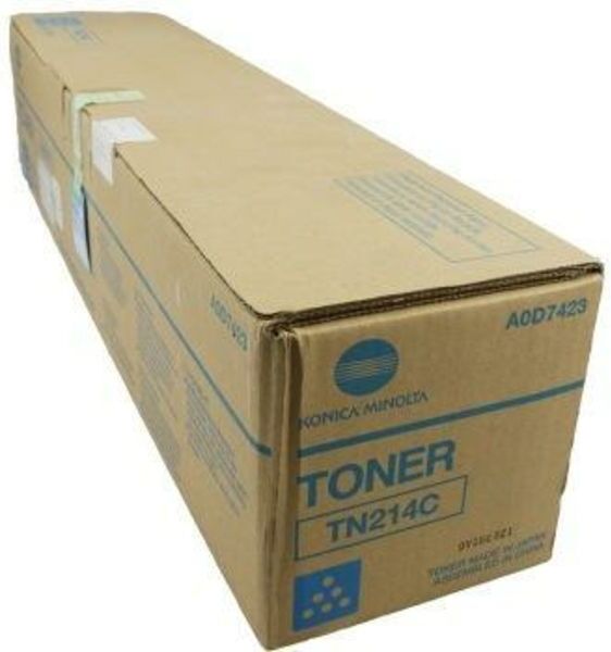 Konica Minolta TN-214C (A0D7454) - Cyan - Toner Cyan