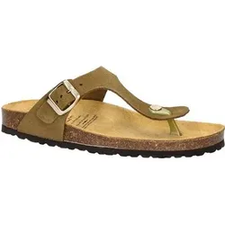 LICO Pantolette Bioline Trend Leather, Größe 42 in Grün Grün