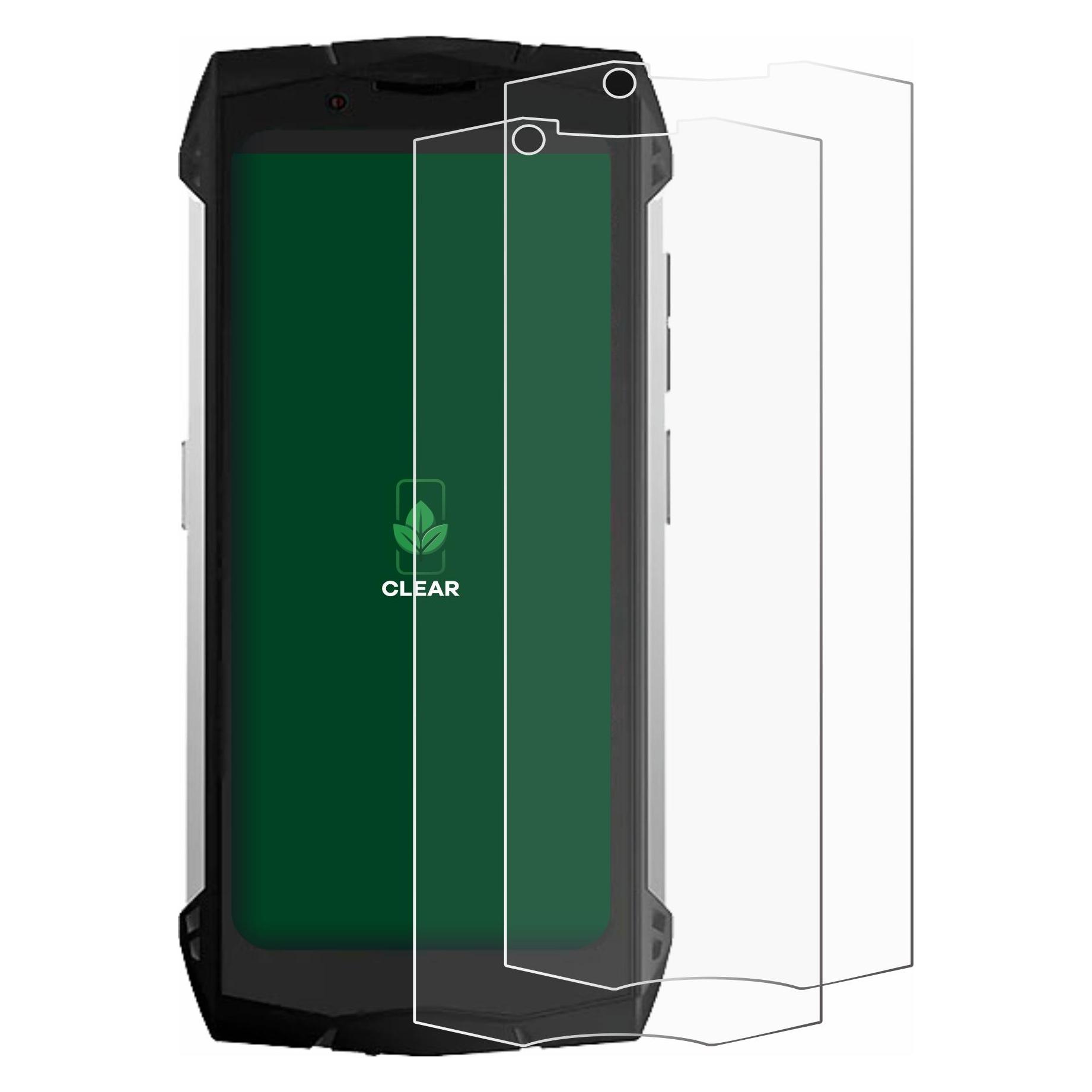 ScreenLeaf Schutzfolie für Doogee S Mini Displayschutz Display Schutz Folie Klar Transparent (Doogee V) (6151858)