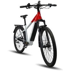 VENTIX +Plus E-Bike URBAN Grau/Rot