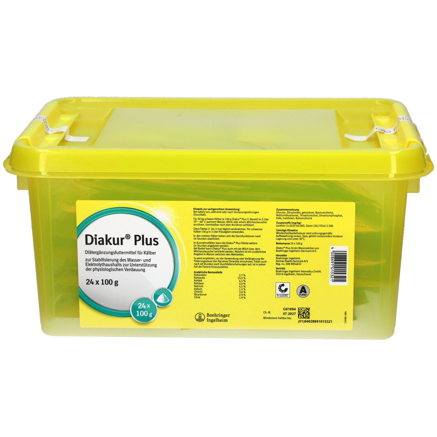 Diakur Plus Pulver vet. 24x100 g