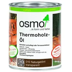 OSMO Terrassen-Öl Farbe Thermoholz-Öl 010 Naturgetönt Menge 0,75 L
