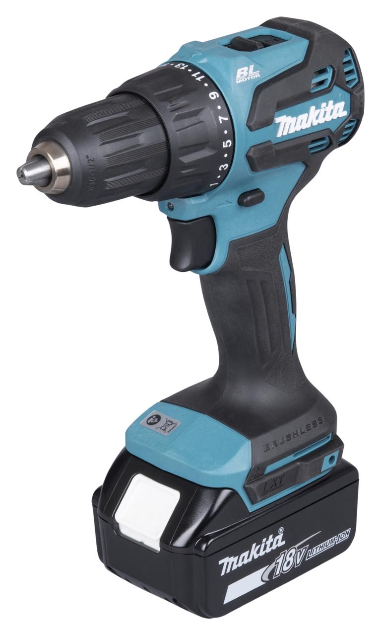 MAKITA--VL-Nr. 200888-- AKTIVB Akku Schlagbohrschrauber DHP490RFX3 18 V, 2 Akkus 3,0 AH + Ladegerät im Transportkoffer 16979644