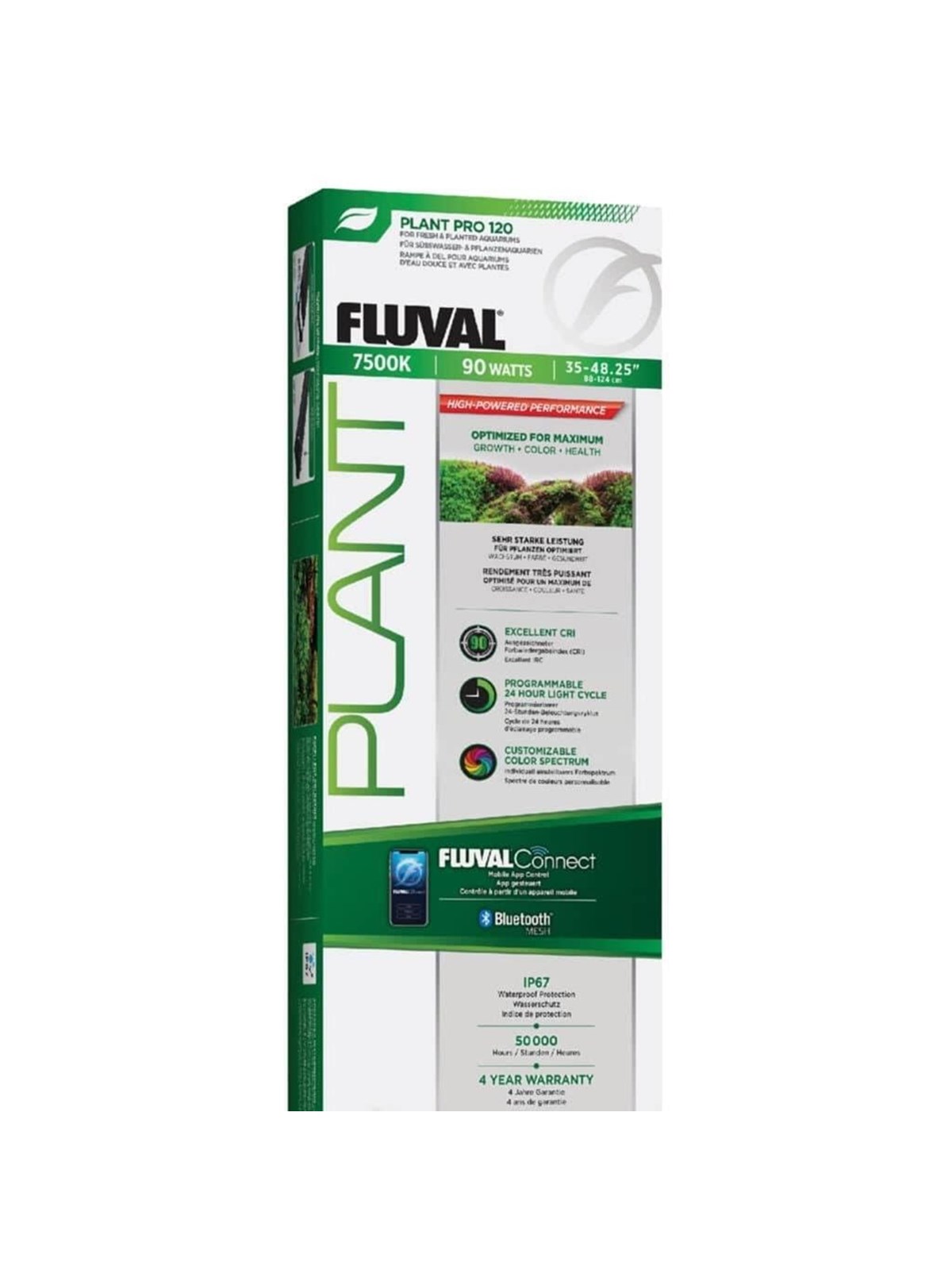 FLUVAL Plant Pro LED w/BT Mesh, 90W, 88-124 cm