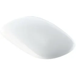 Geberit Citterio WC-Sitz 500540011 Scharniere Messing verchromt, mit Absenkautomatik, weiß, geschlossene Form