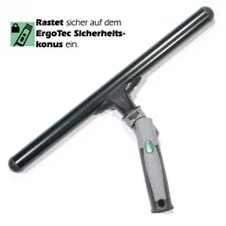 Unger NI450 Fensterwischer ErgoTec® NINJA Trägerteil 45 cm mit 180 Grad Schwenkfunktion, super stabiler und leicht