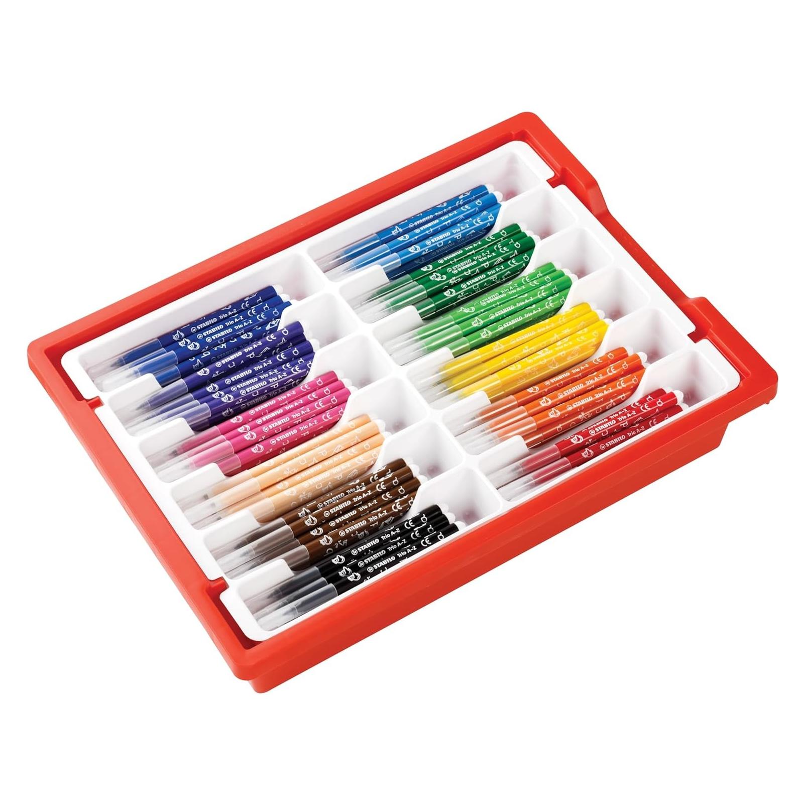 Stabilo Trio AZ - 144er Box - 12 verschiedene Farben (144x) (208598)