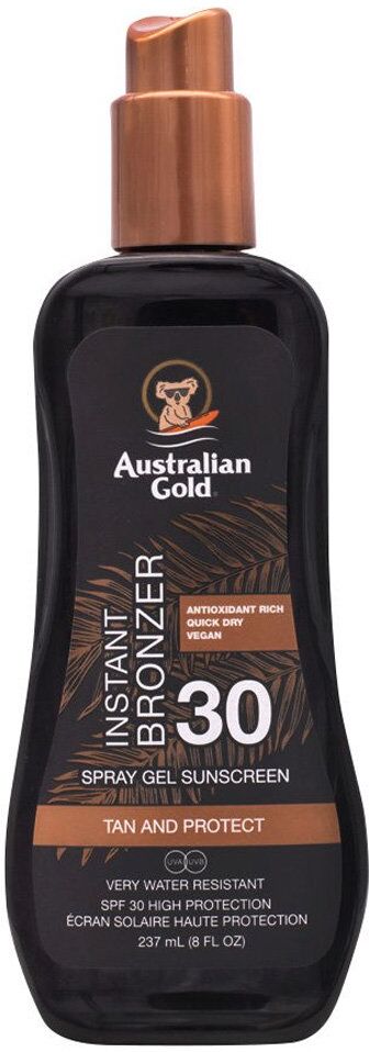 AUSTRALIAN GOLD Spray Gel With Bronzer SPF30