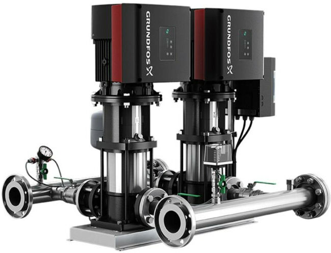 Grundfos Groupe de surpression HYDRO MULTI-E 2CRIE20-3 PN10 400V 5,5kW (99133255)