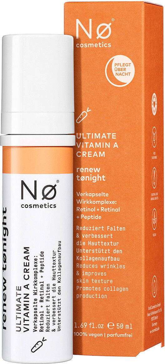 50ml Nø Cosmetics renew tønight Ultimate Vitamin A Cream