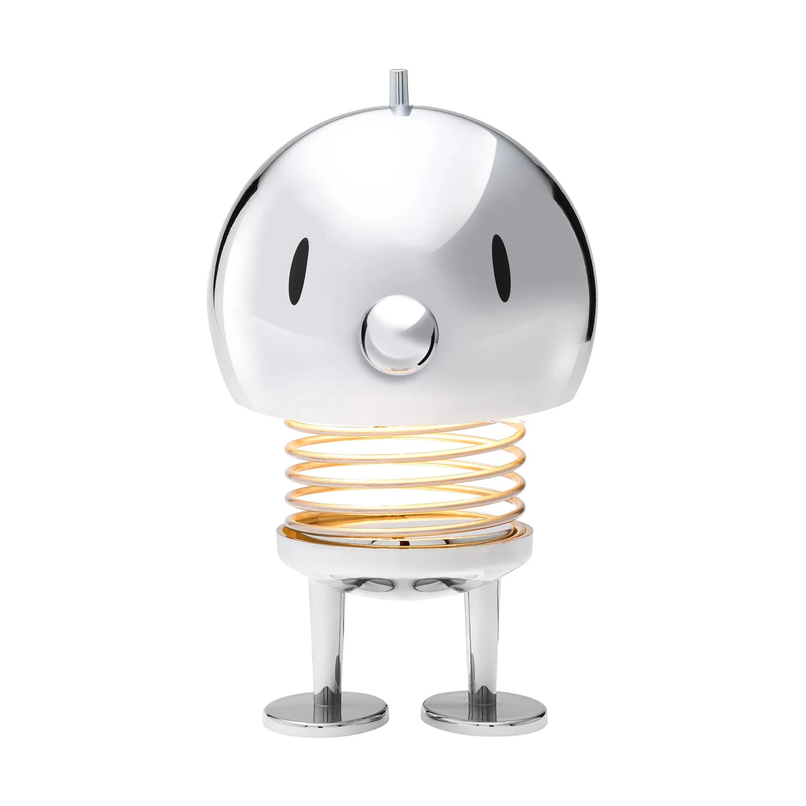 Hoptimist LED-tafellamp draagbaar Chrome