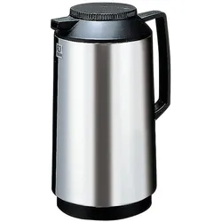 Tiger Thermo 1 L - Chrome (249060), Thermoskanne, Schwarz, Silber