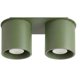 Sollux SL.2103 Deckenleuchte ORBIS 2 olivgrün