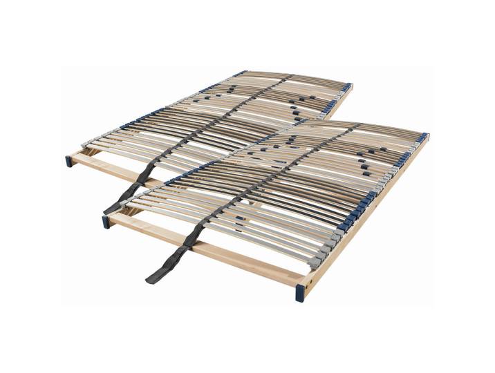 Sleeptex Lattenrostset, Holz, Birke, Schichtholz, 7-Zonen, 180x200 cm, Über- und Sondergrößen erhältlich, Federholzleisten verleimt, bewegliche Leistenlagerung, Federleisten mit Triokappen, Mittelgurt, individuelle Liegehärteeinstellung, nicht verstellbar, Schlafzimmer, Lattenroste, Lattenrost starr